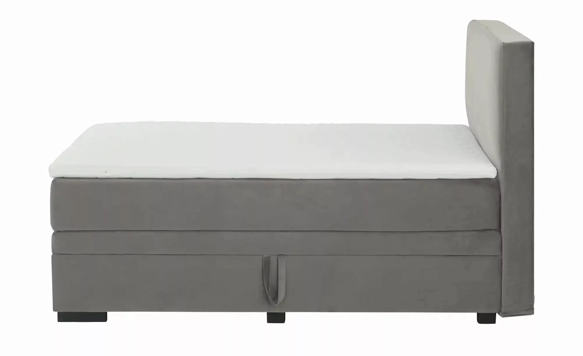 Boxi Boxspringbett mit Bettkasten Boxi Classic ¦ grau ¦ Maße (cm): B: 140 H günstig online kaufen