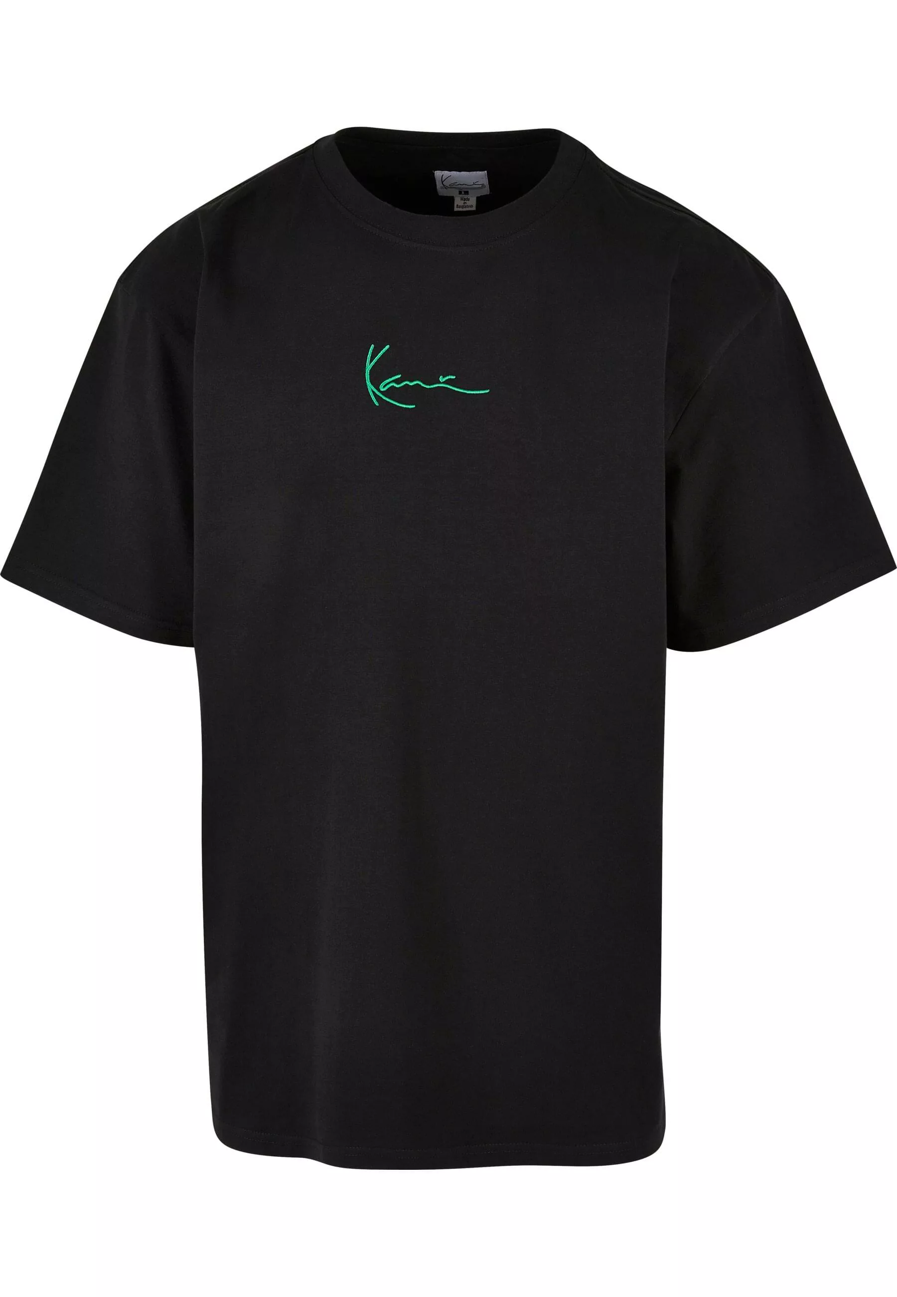 Karl Kani Kurzarmshirt "Karl Kani Herren Small Signature Green Logo Tee bla günstig online kaufen