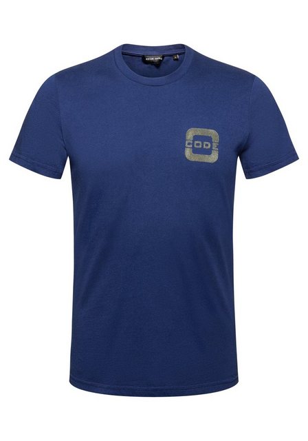 CODE-ZERO T-Shirt »T-Shirt Herren Saltwater« mit Label-Applikationen günstig online kaufen