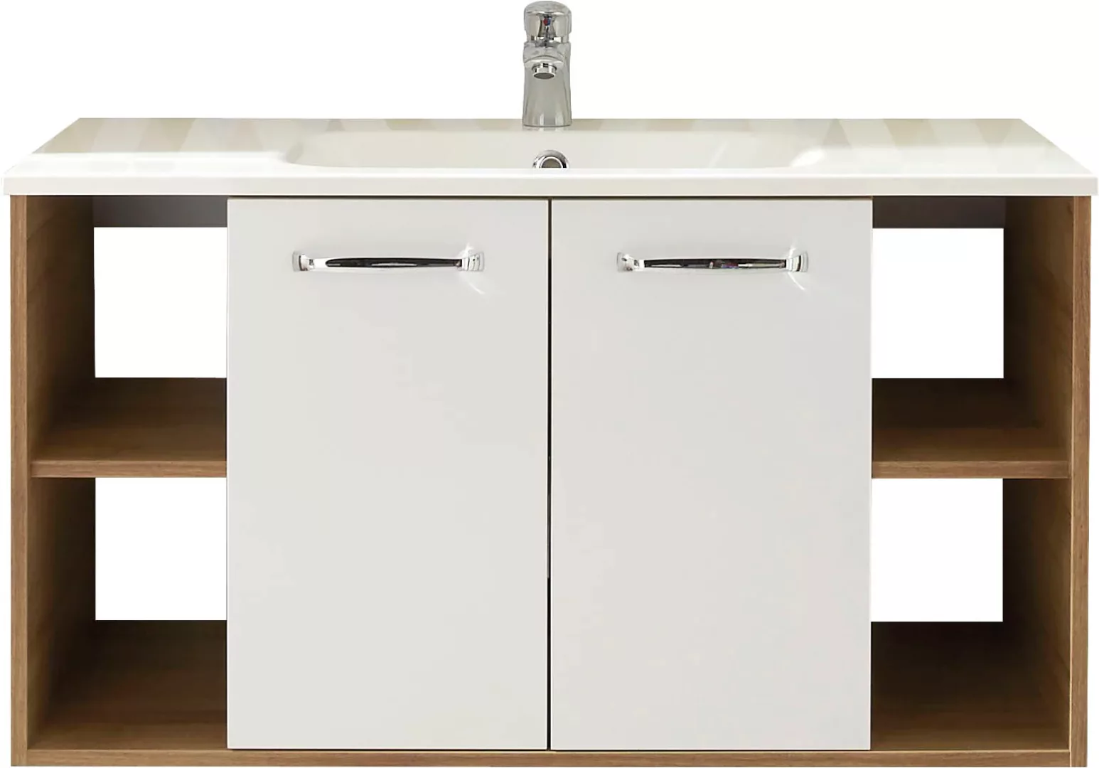 Saphir Waschtisch "Quickset 362 Mineralmarmor-Waschtisch mit Unterschrank, günstig online kaufen