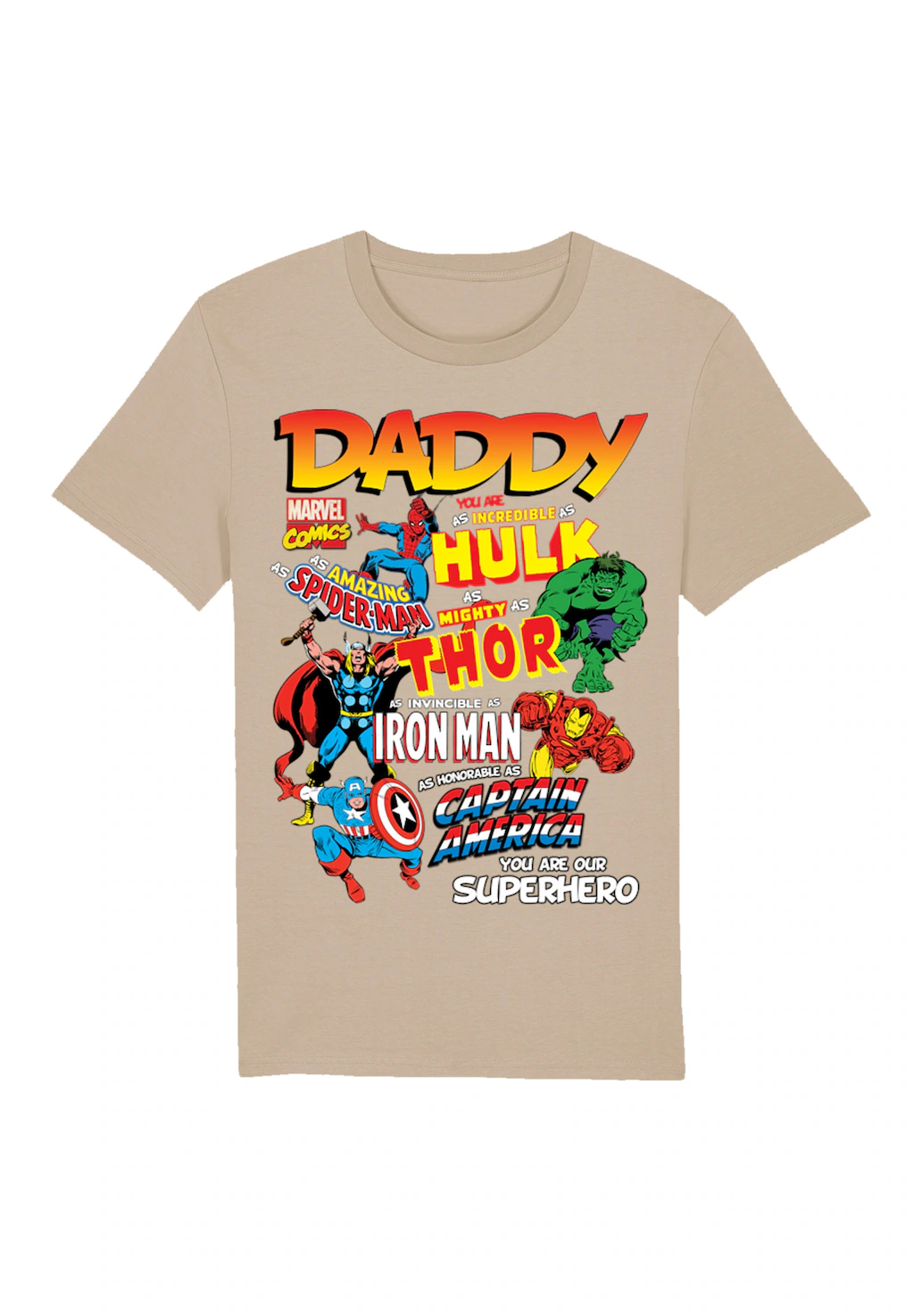 F4NT4STIC T-Shirt "Marvel Comics Our Dad Superhero", Premium Qualität günstig online kaufen