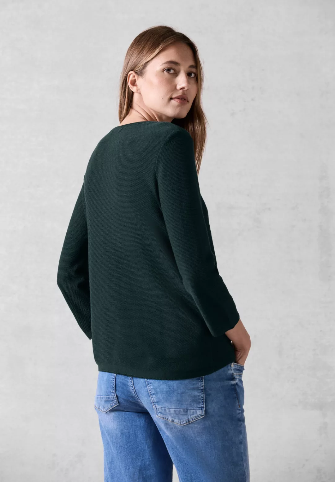 Cecil 3/4 Arm-Pullover, Feinstrick günstig online kaufen