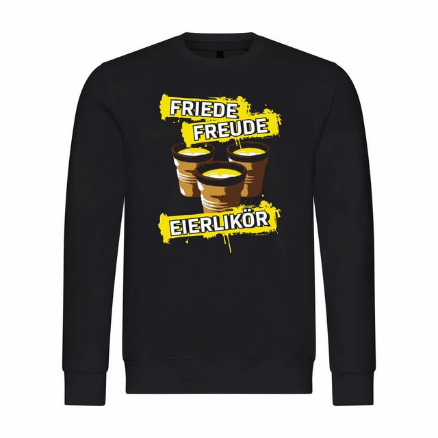 deinshirt Kapuzenpullover Herren Pullover Friede Freude Eierlikör Mit Print günstig online kaufen