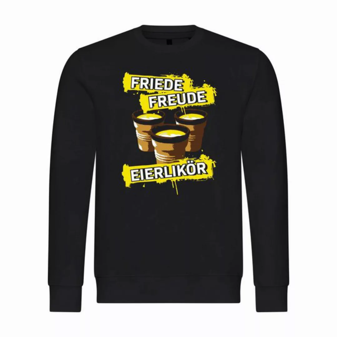 deinshirt Kapuzenpullover Herren Pullover Friede Freude Eierlikör Mit Print günstig online kaufen