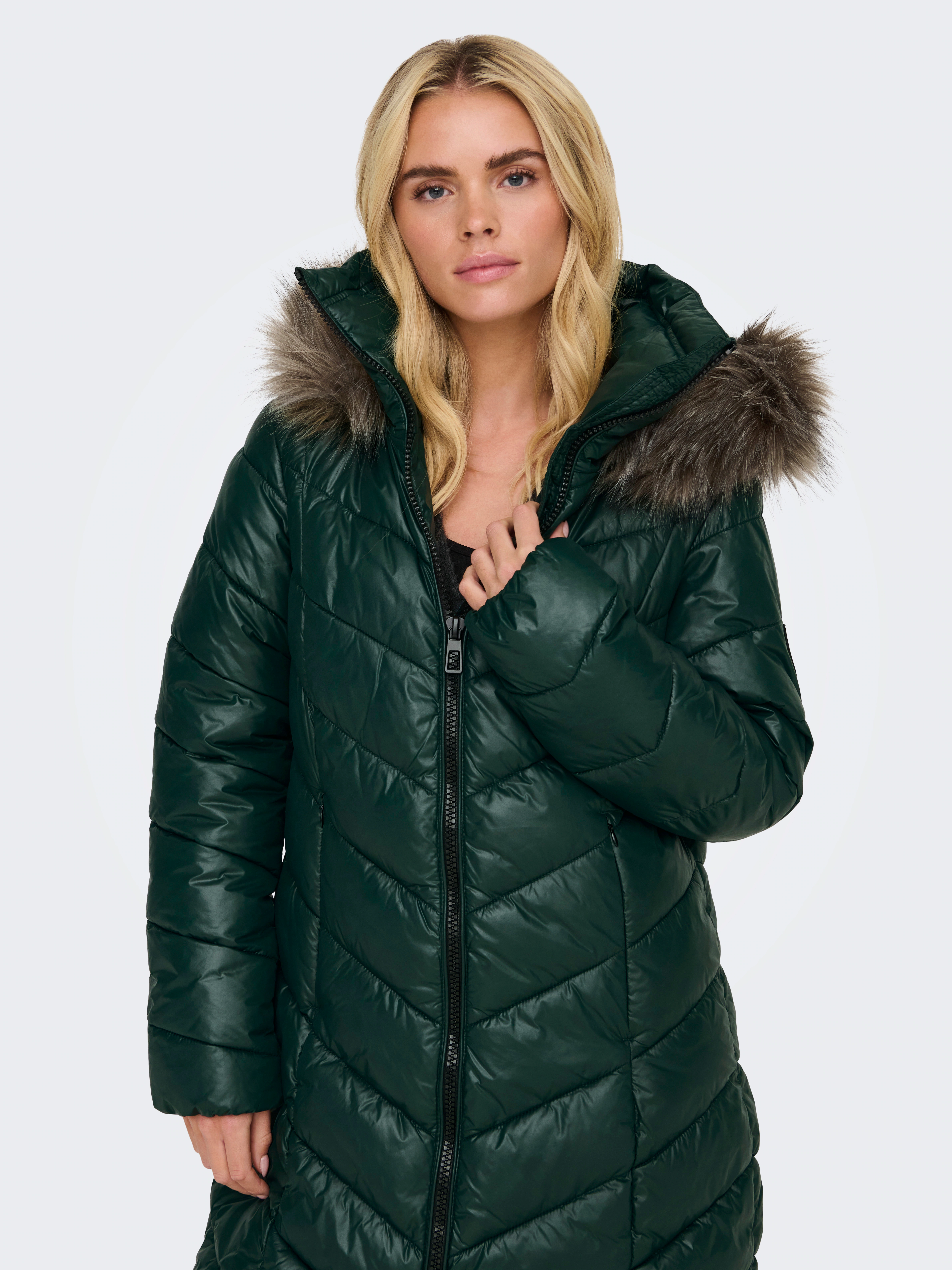 ONLY Steppmantel "ONLFEVER PUFFER COAT LIFE CC OTW" günstig online kaufen