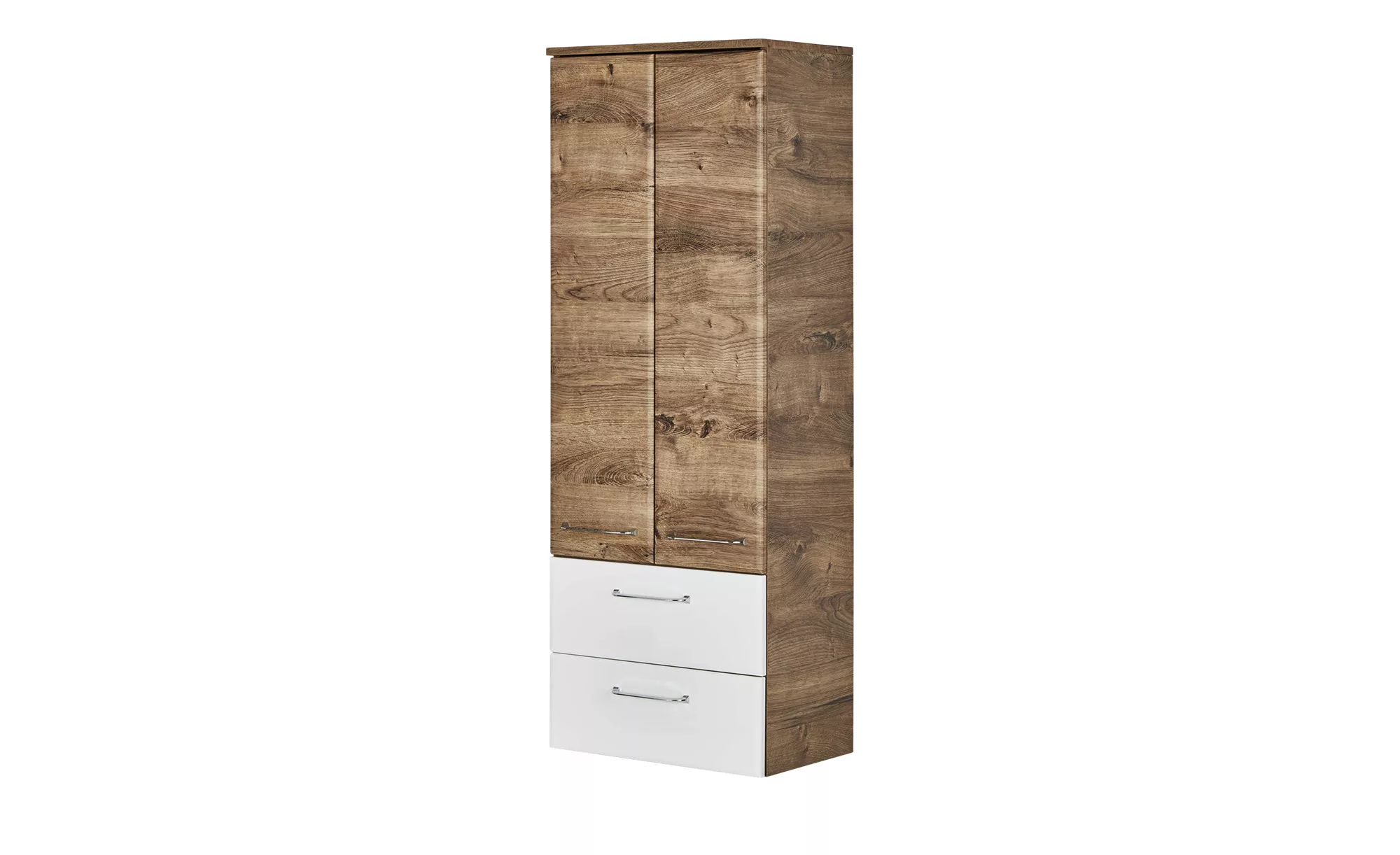 smart Midischrank  Onda ¦ holzfarben ¦ Maße (cm): B: 50 H: 136,1 T: 33 Aktu günstig online kaufen