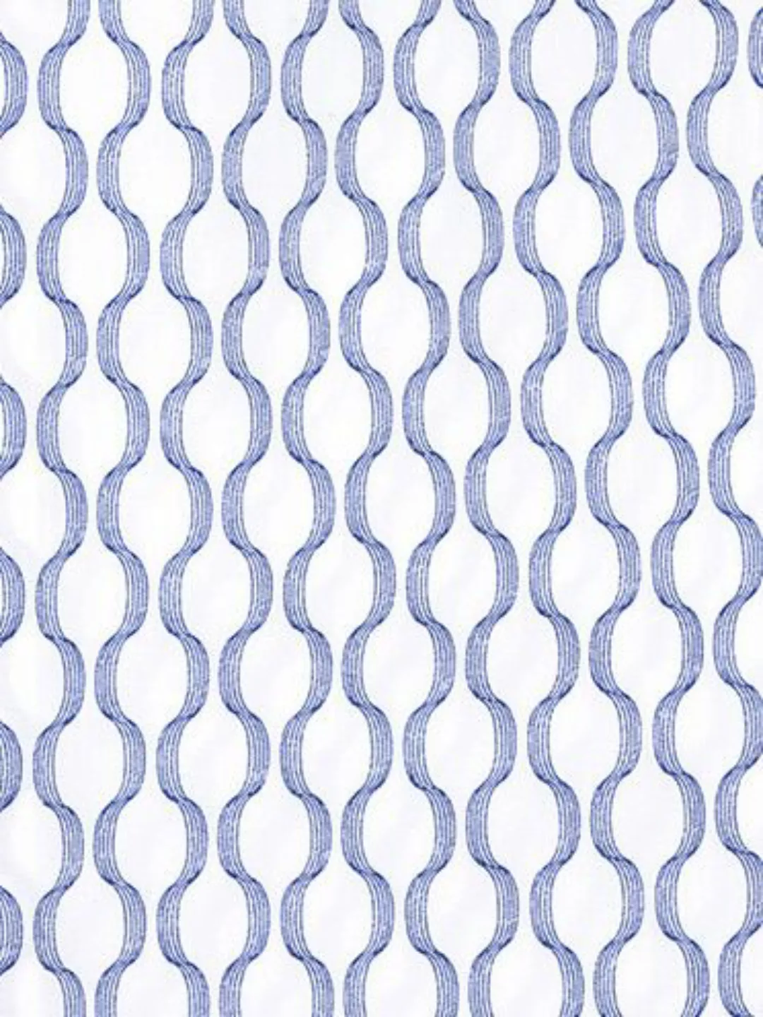 R2 Poplin Hemd Druck Blau - Größe 41 günstig online kaufen