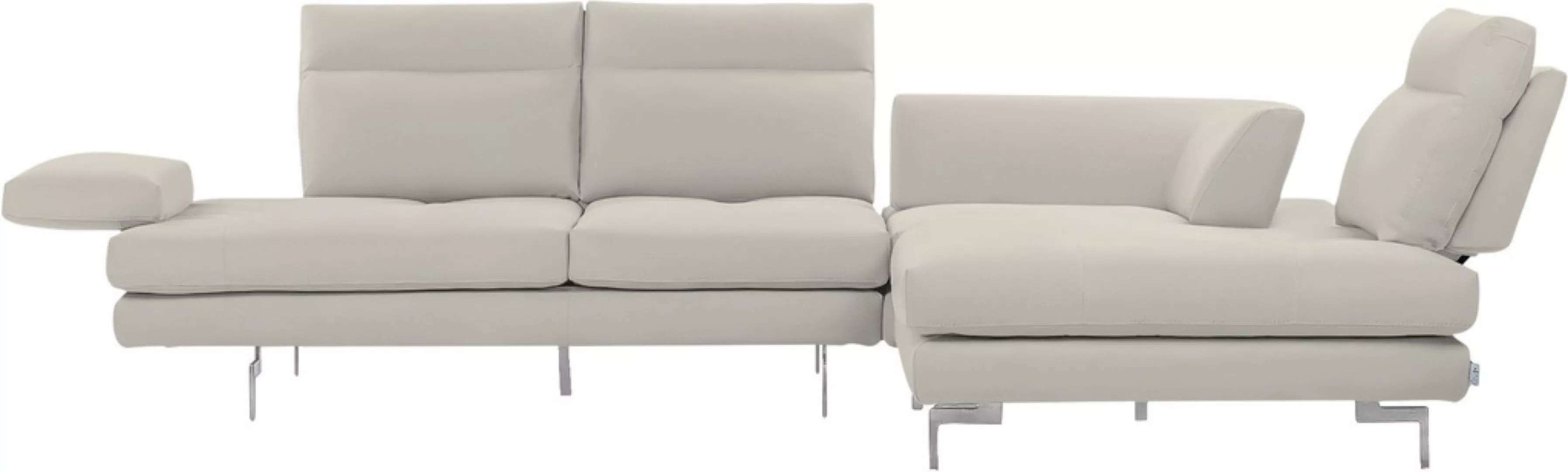 CALIA ITALIA Ecksofa »Toby Wing, L-Form, Designsofa mit sensationellem Sitz günstig online kaufen