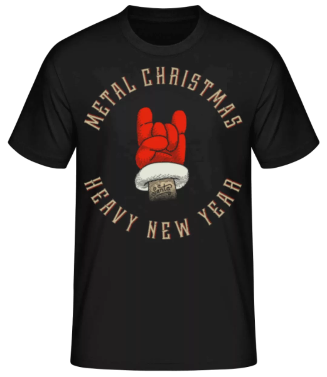 Metal Christmas · Männer Basic T-Shirt günstig online kaufen