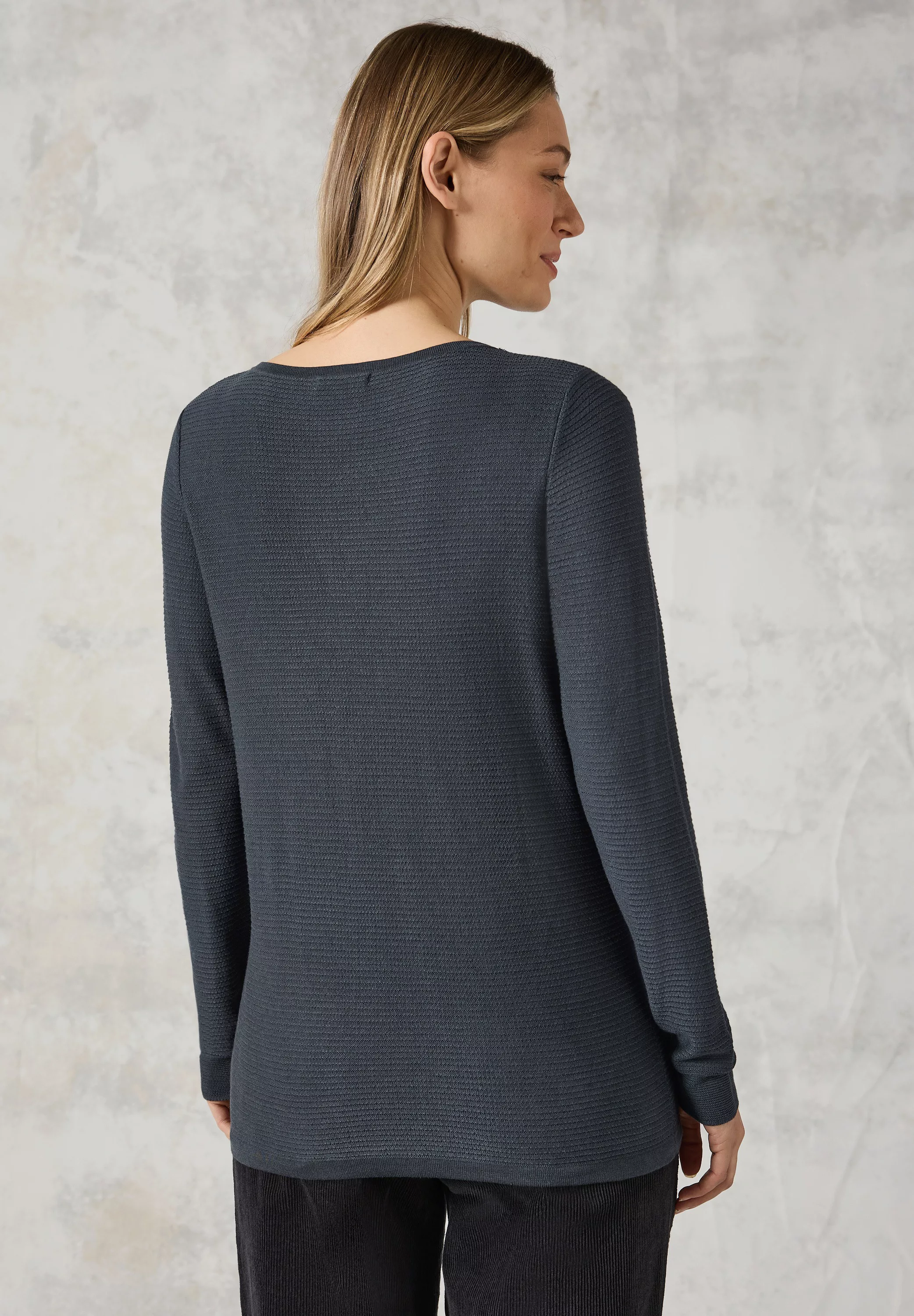 Cecil Strickpullover, mit Strick-Detail günstig online kaufen