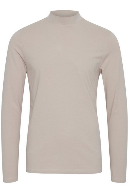 Casual Friday Longsleeve Langarm Oberteil mit Stehkragen THEO 5672 in Hellg günstig online kaufen