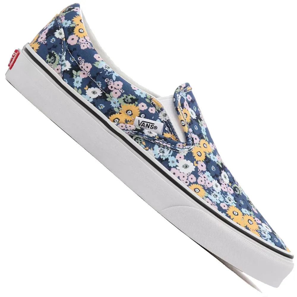 Vans Classic Slip On Floral True Navy White günstig online kaufen