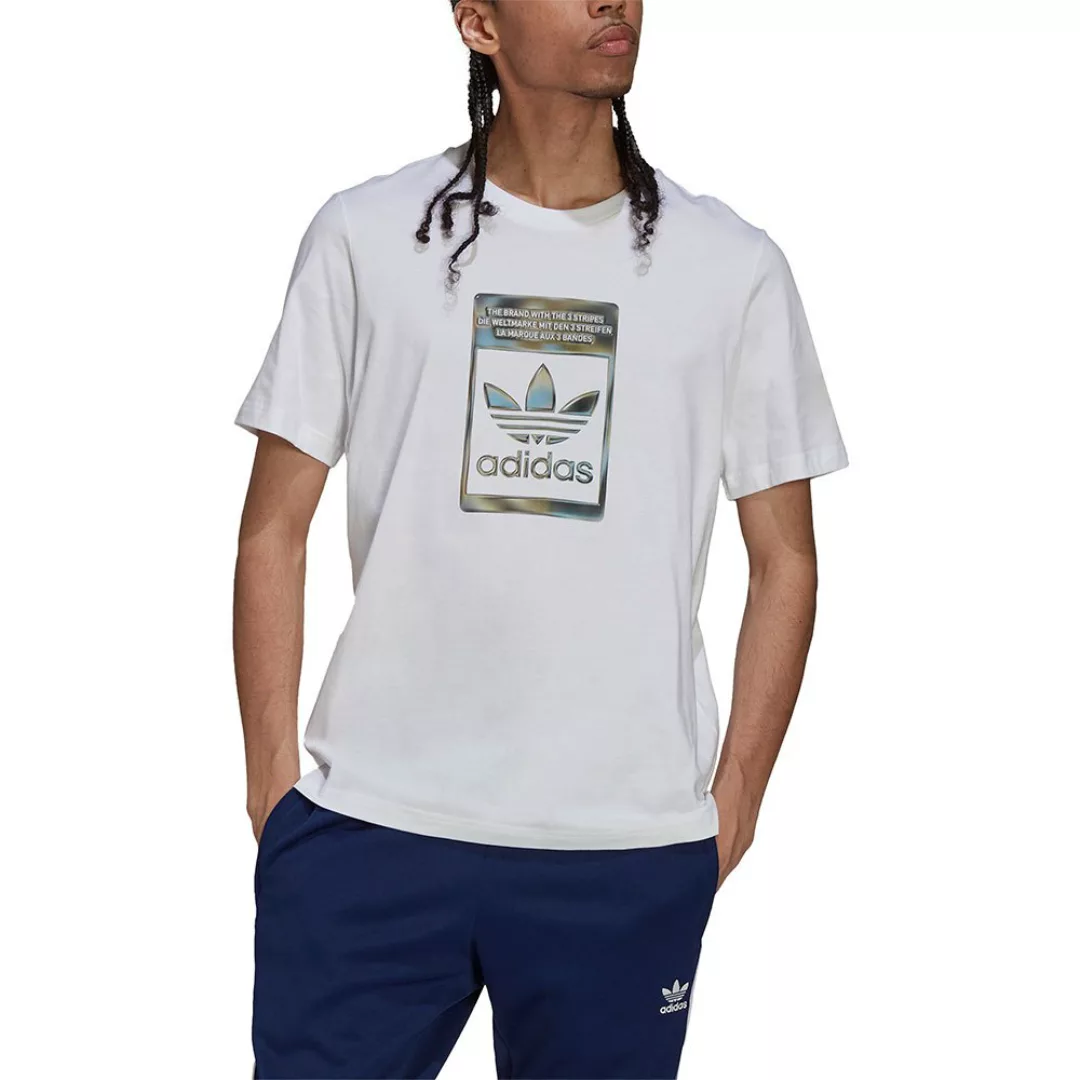 Adidas Originals Camo Infill Kurzarm T-shirt XS Night Navy günstig online kaufen