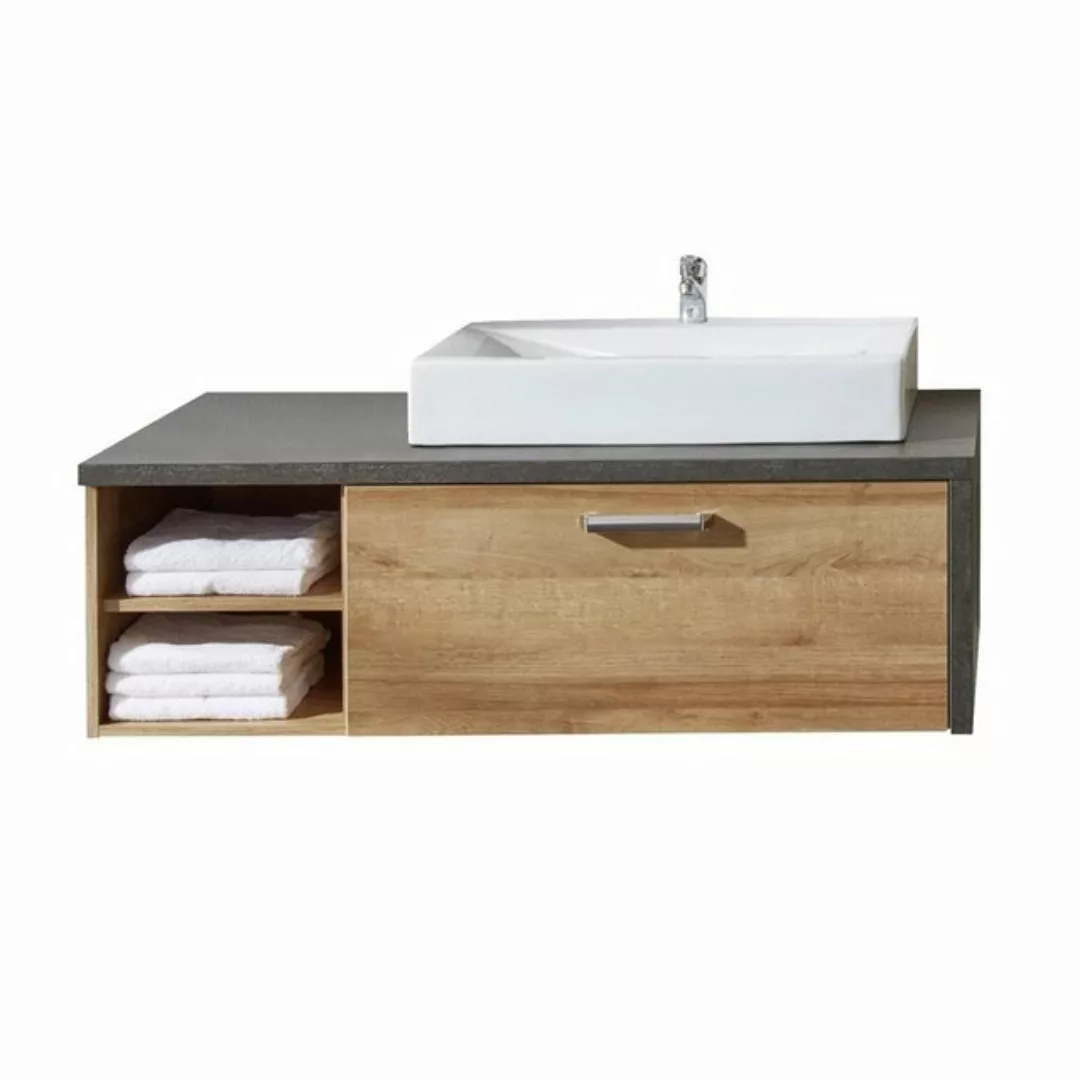 ebuy24 Waschbeckenschrank Bay Bad Waschbeckenunterschrank 1 Schublade, 2 of günstig online kaufen