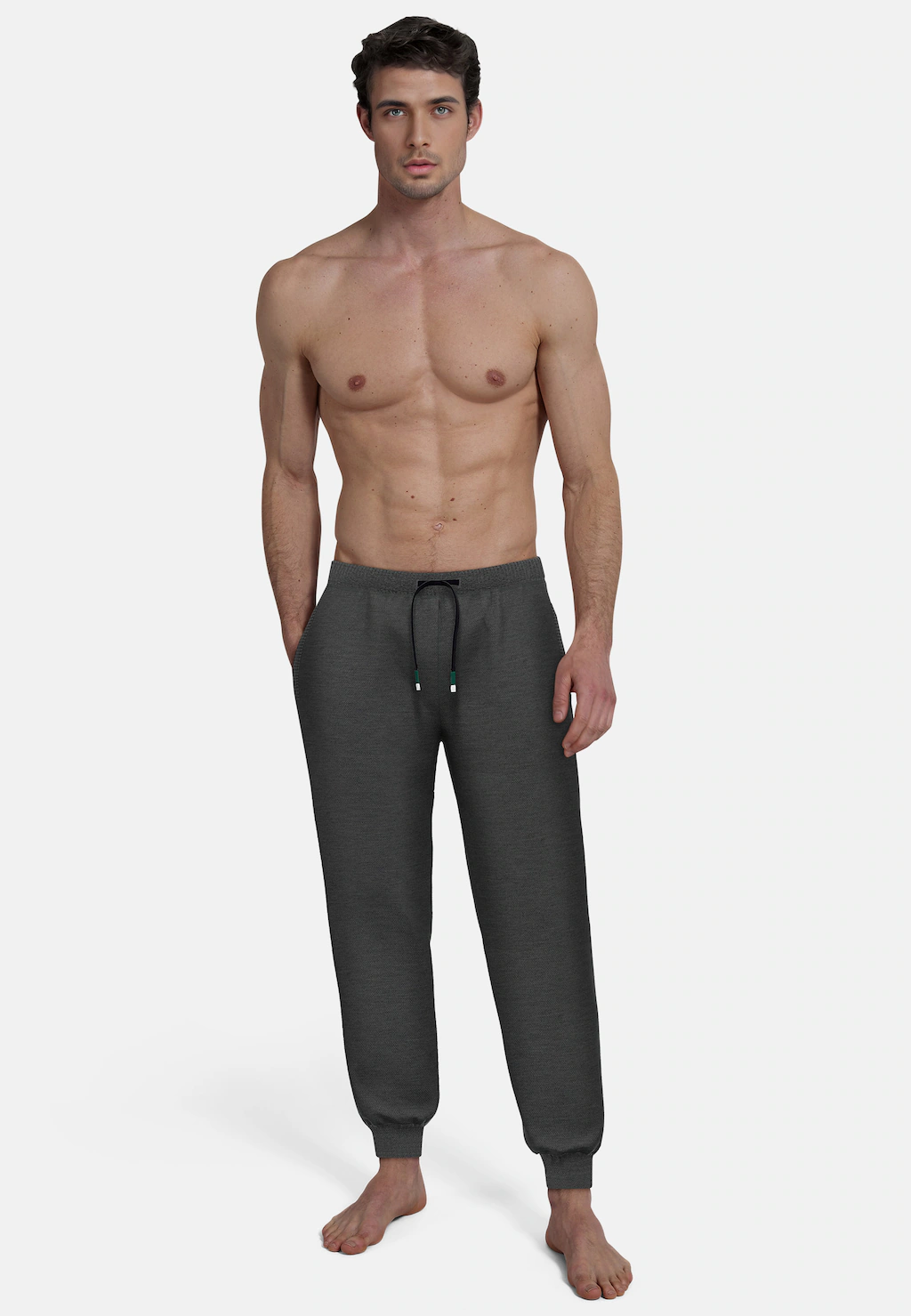 bugatti Pyjamahose "Bologna", mit Seitentaschen, niedriger Bund, bequem, el günstig online kaufen