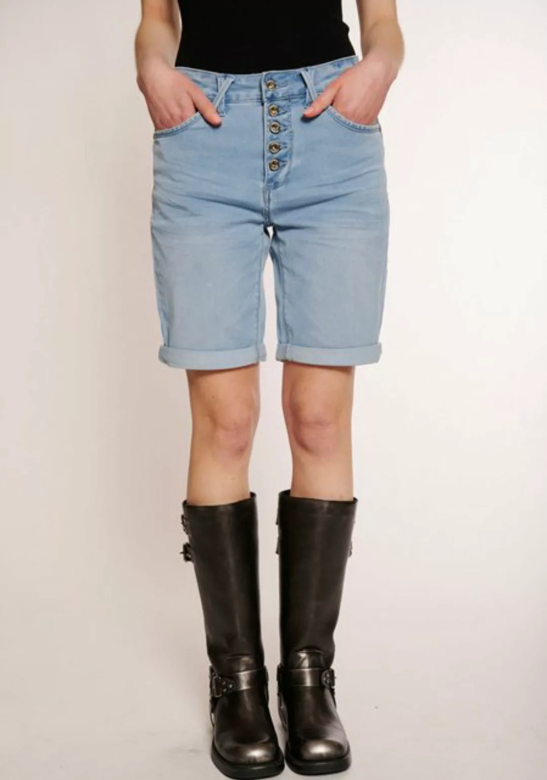 HaILY’S Jeansshorts SH C JN Al44ma aus elastischem Denim günstig online kaufen