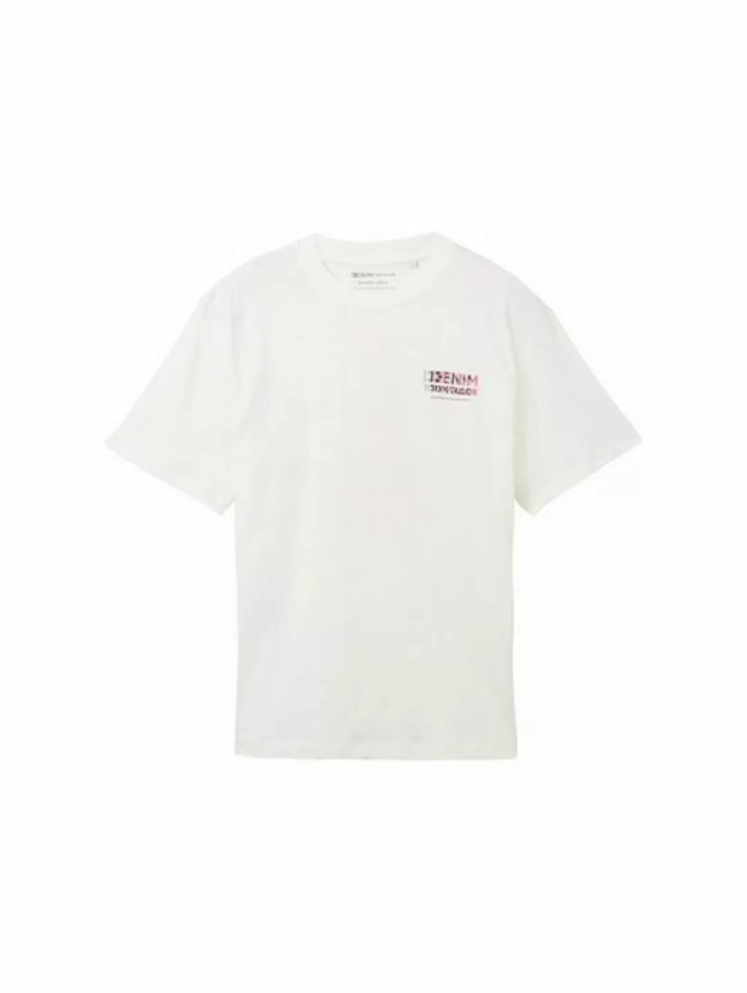 TOM TAILOR Denim T-Shirt relaxed photoprinted t-shirt günstig online kaufen