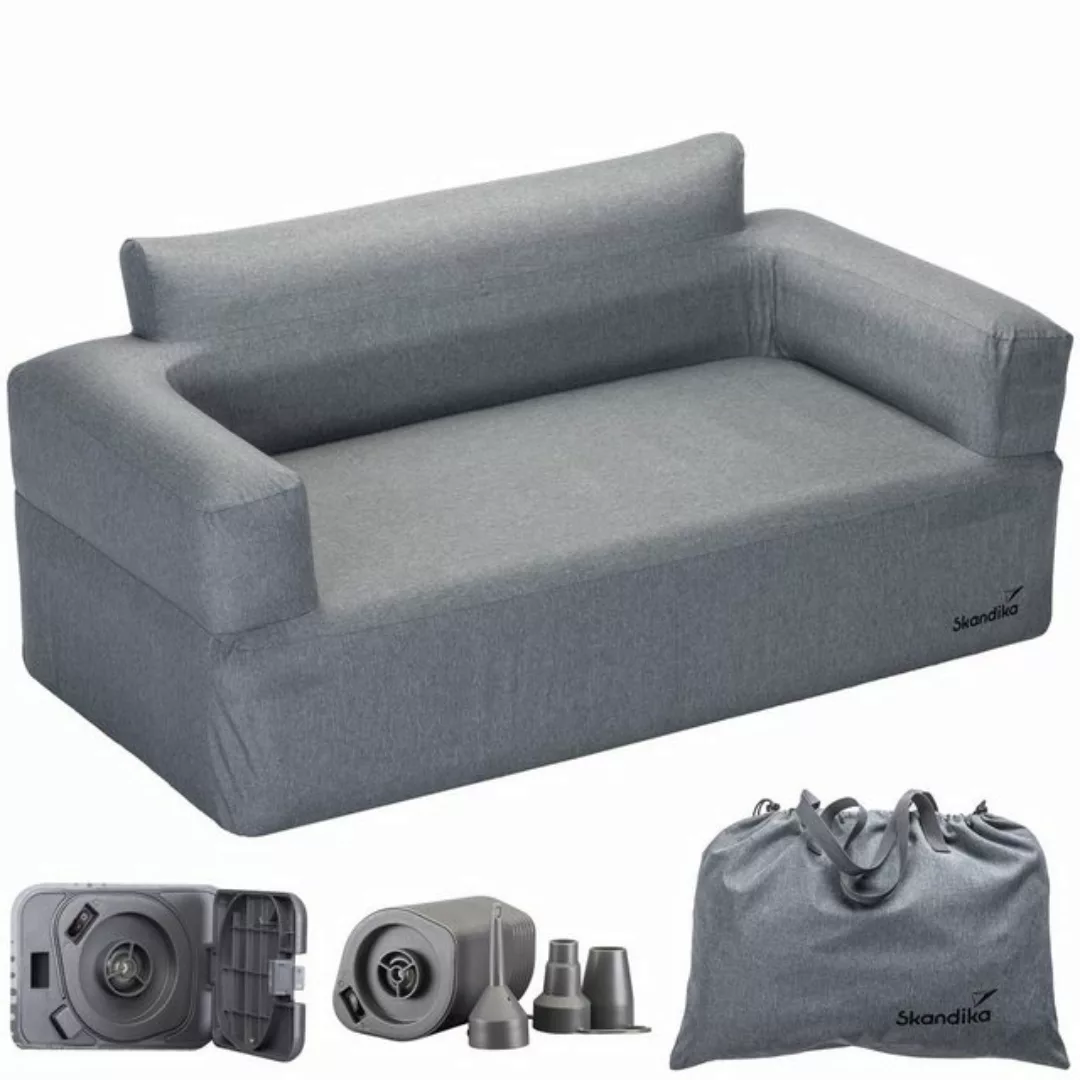 Skandika Luftsofa Easy Air Double, Aufblasbares Sofa mit Elektropumpe, Outd günstig online kaufen