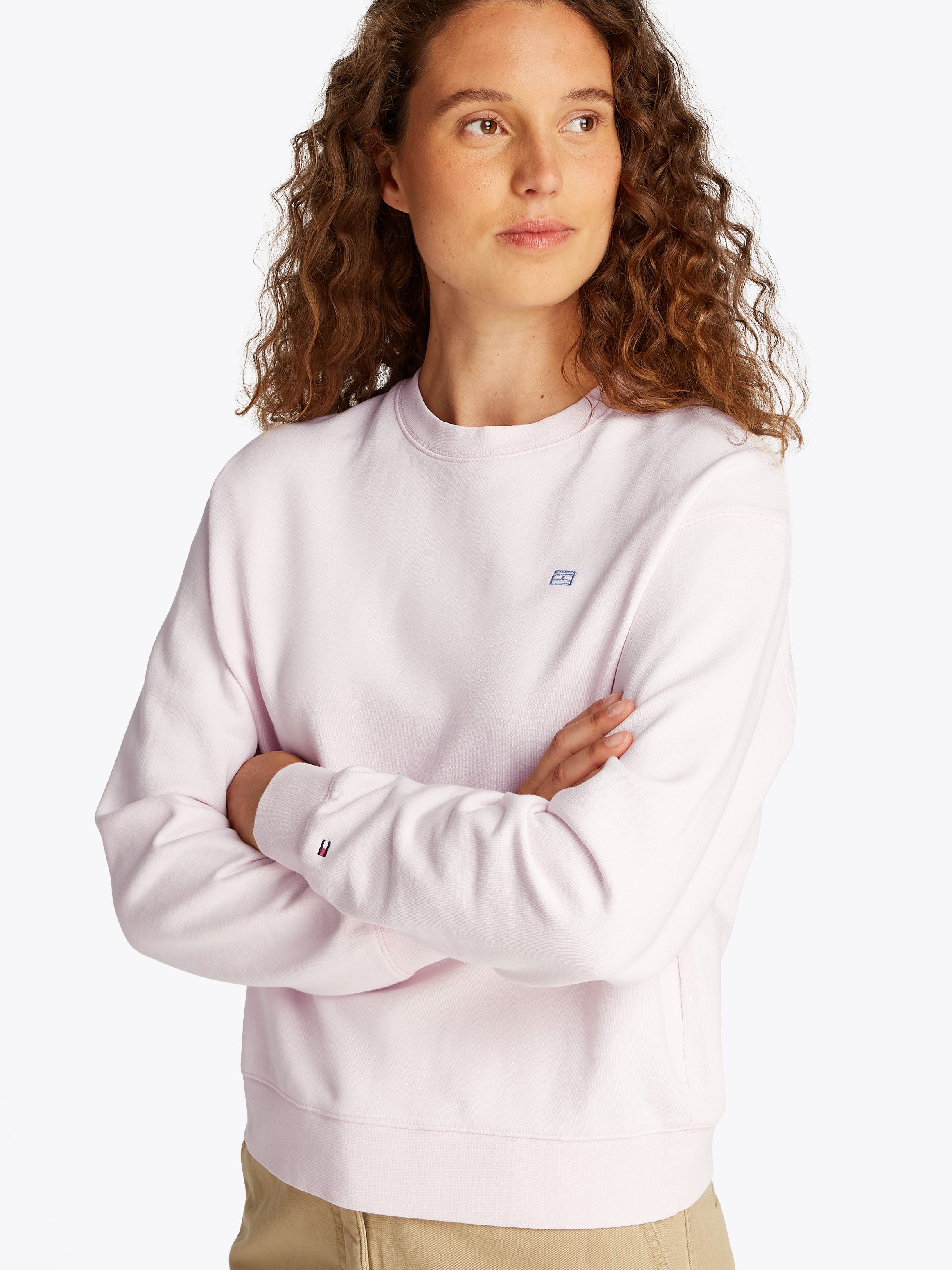 Tommy Hilfiger Sweatshirt REG CONTRAST FLAG günstig online kaufen