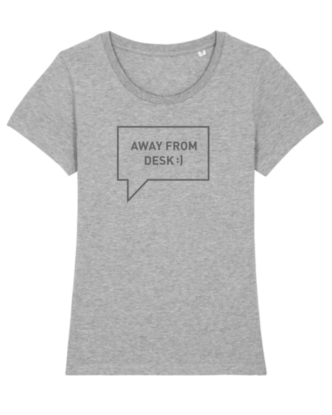 Damen T-shirt Aus Bio-baumwolle "Away From Desk" günstig online kaufen