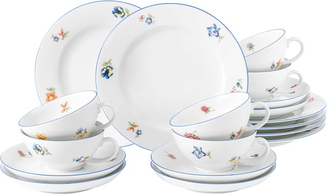 Seltmann Weiden Teeservice »Geschirr-Set Sonate Nostalgie«, (Set, 18 tlg., günstig online kaufen
