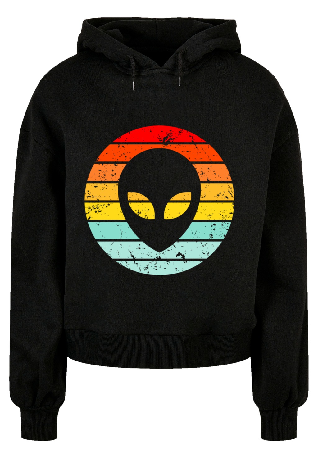 F4NT4STIC Sweatshirt "Alien Retro Sonnenuntergang", Premium Qualität günstig online kaufen