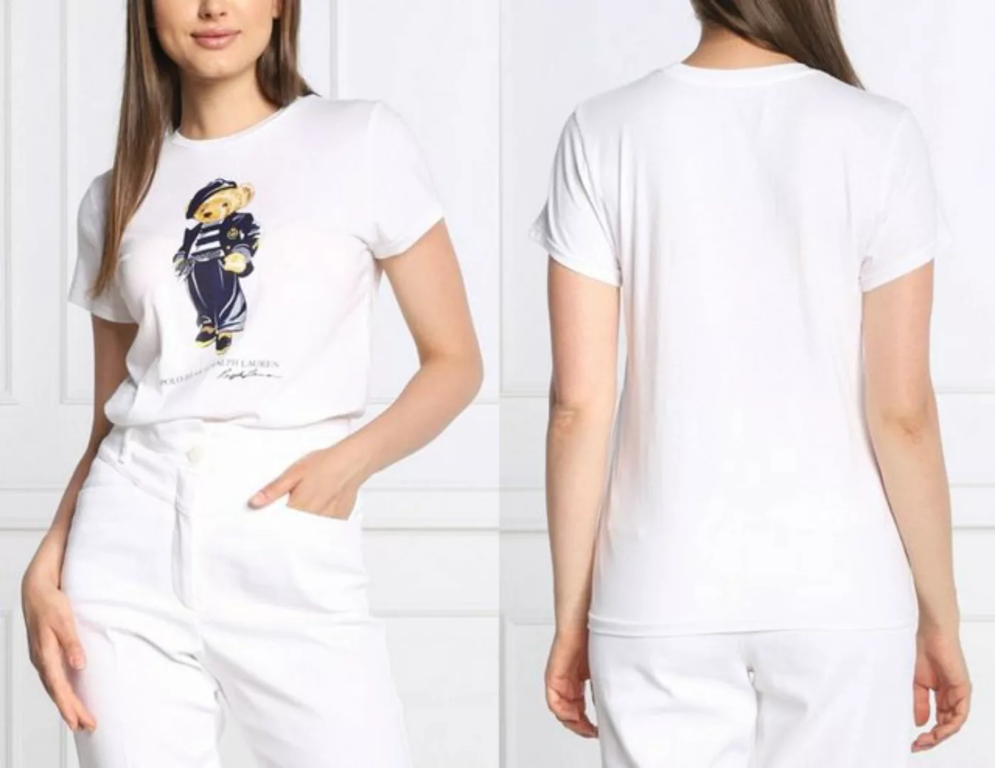 Polo Ralph Lauren T-Shirt POLO RALPH LAUREN Beret Bear Bär T-shirt Retro Te günstig online kaufen
