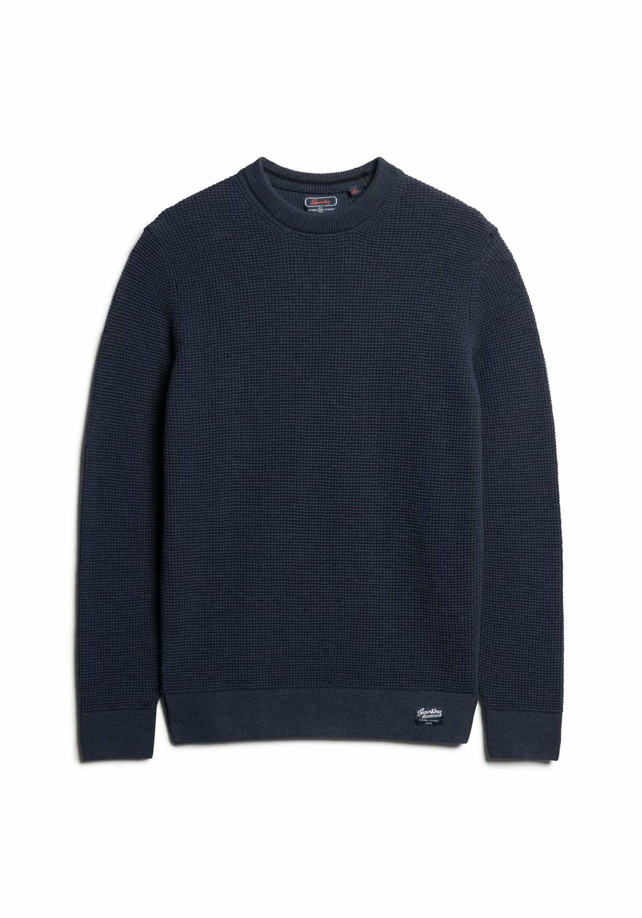 Superdry Sweatshirt "Strickpullover Textured Crew Knit Jumper" günstig online kaufen