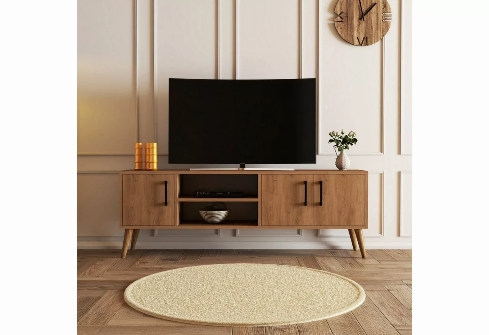 Skye Decor TV-Schrank 52x150x34 cm, 100% Melaminbeschichtete Partikelplatte günstig online kaufen