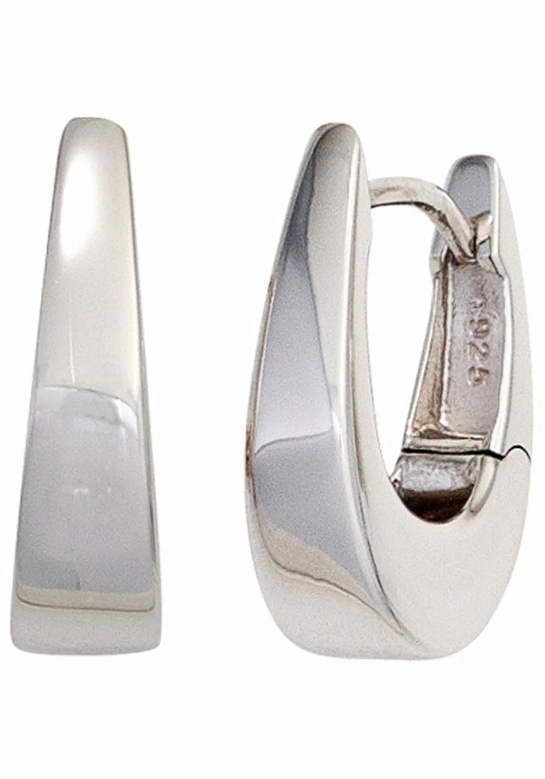 JOBO Paar Creolen, oval 925 Silber günstig online kaufen