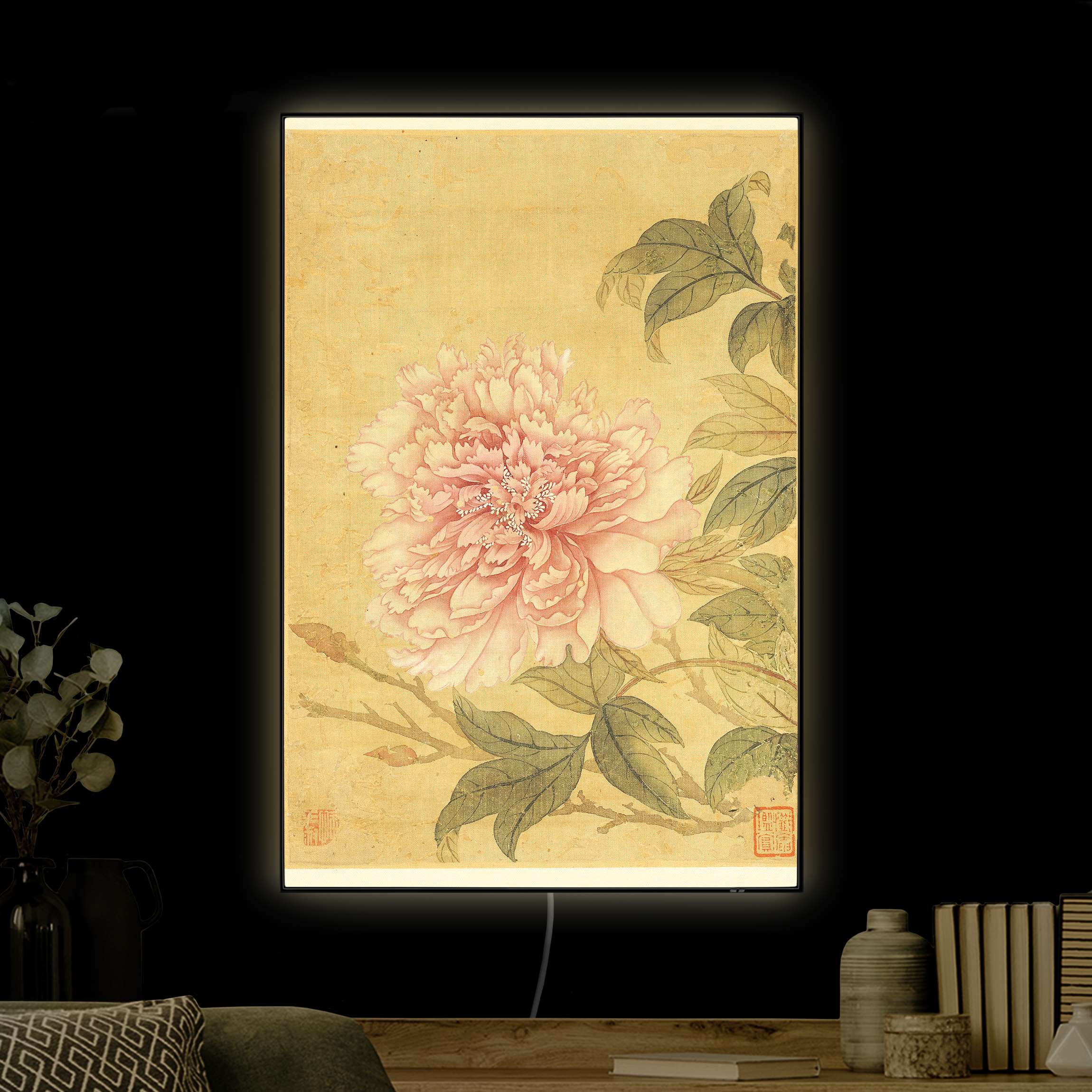 LED-Wechselbild Yun Shouping - Chrysantheme günstig online kaufen