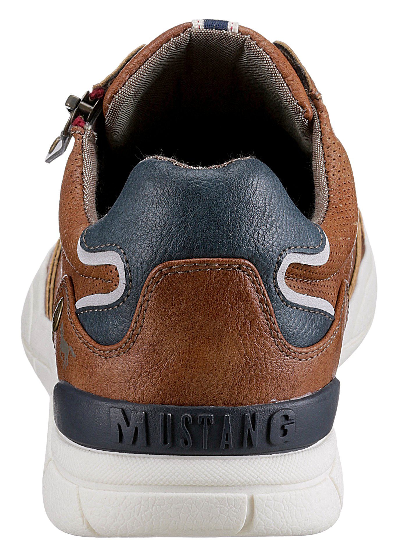 Mustang Shoes Sneaker mit seitlichem Reißverschluss, günstig online kaufen