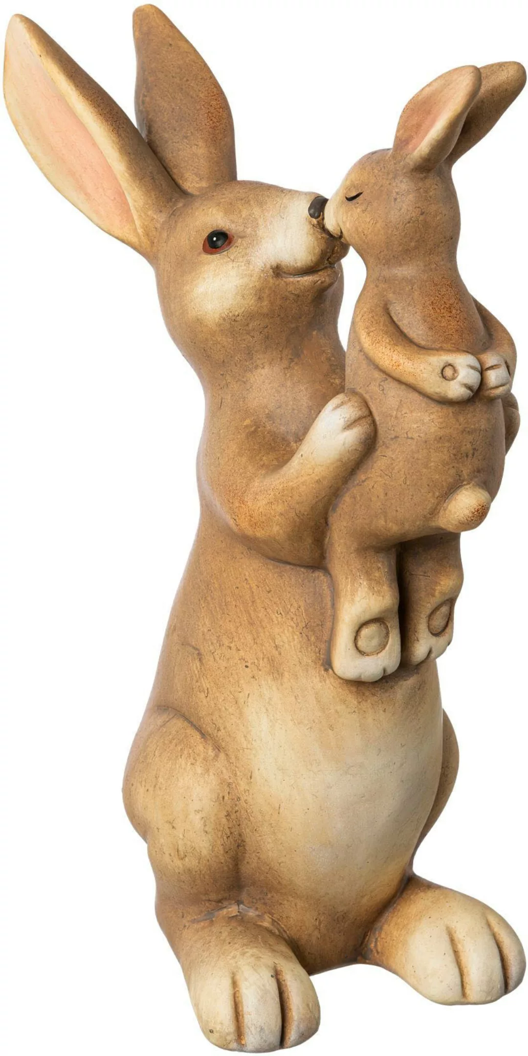 Creativ home Osterhase "Osterdeko mit fröhlichem Gesicht", Hase aus Keramik günstig online kaufen