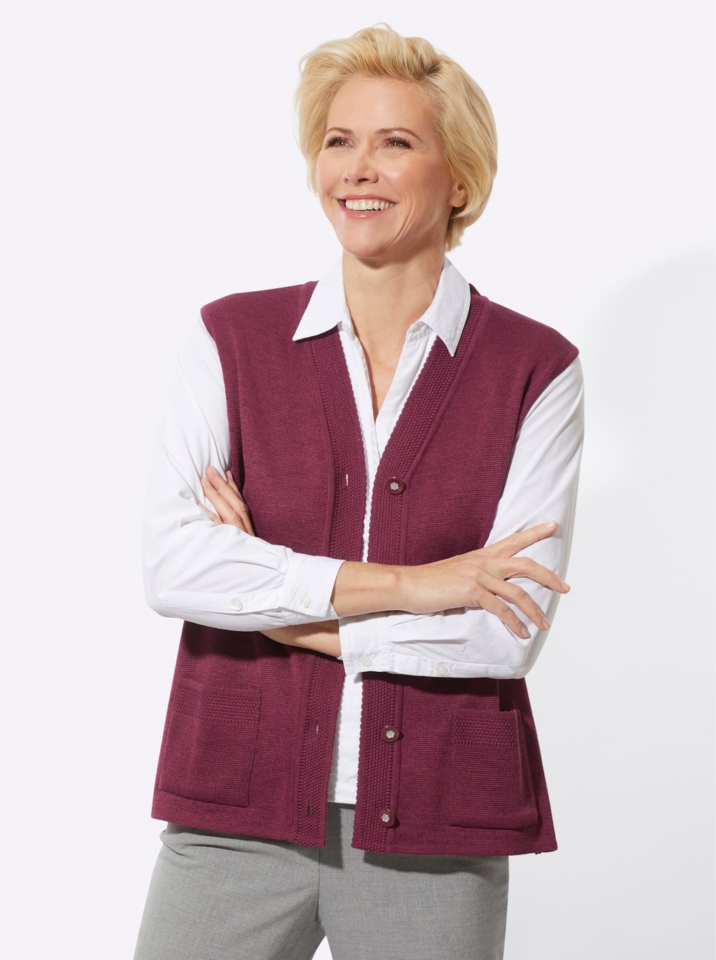 Classic Strickweste günstig online kaufen