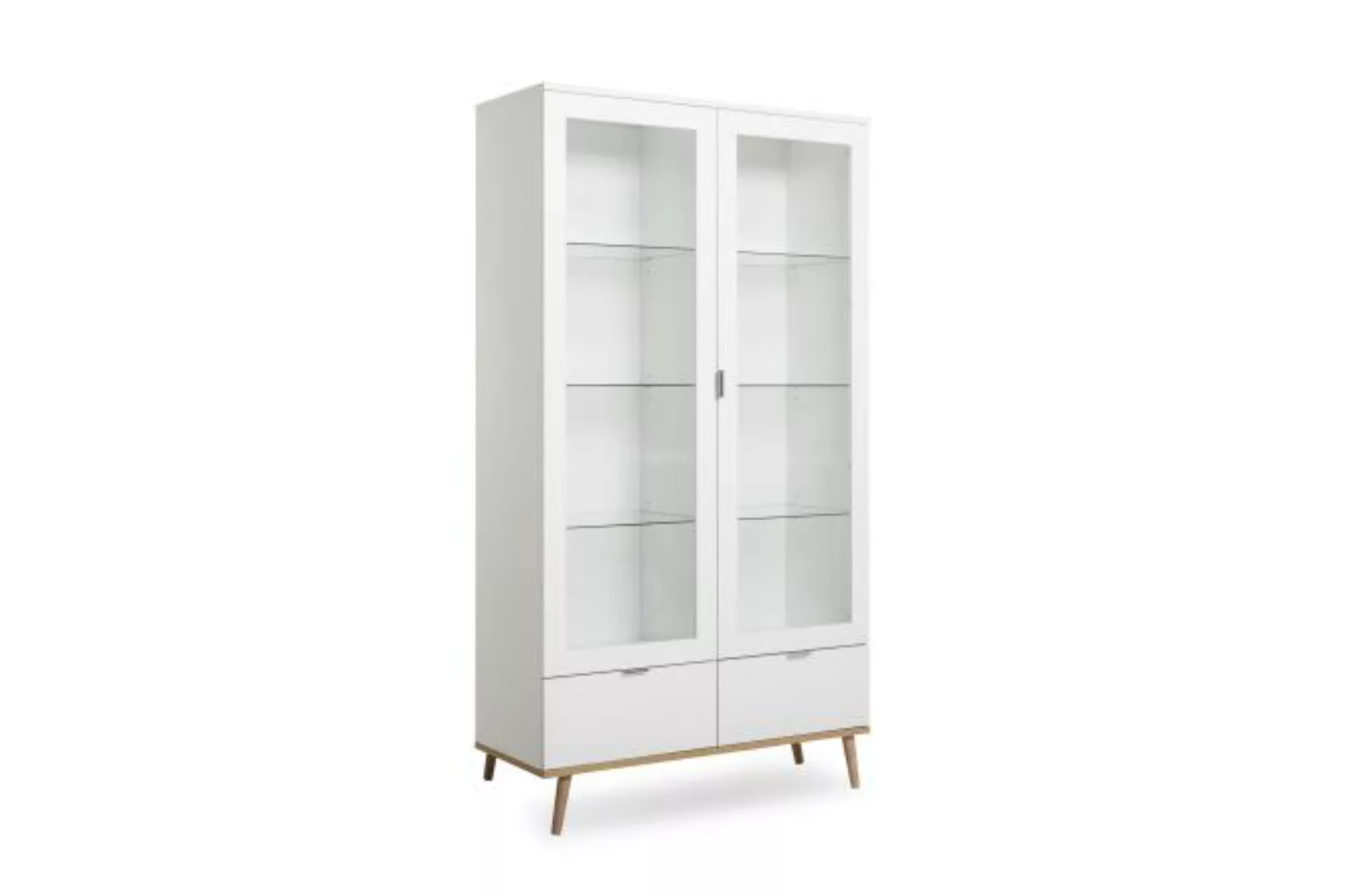 Finori Vitrine 100 x 185 x 40 cm (B/H/T) günstig online kaufen