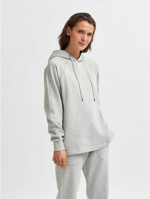 SELECTED FEMME Hoodie Kapuzen Pullover Basic Hoodie SLFSTASIE Long Sweatshi günstig online kaufen