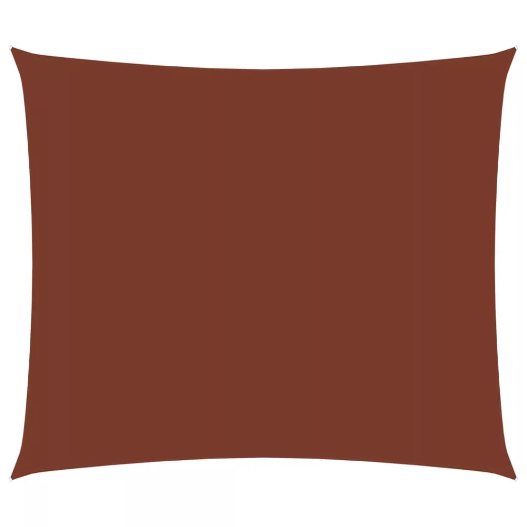 Sonnensegel Oxford-gewebe Rechteckig 2,5x4 M Terrakottarot günstig online kaufen