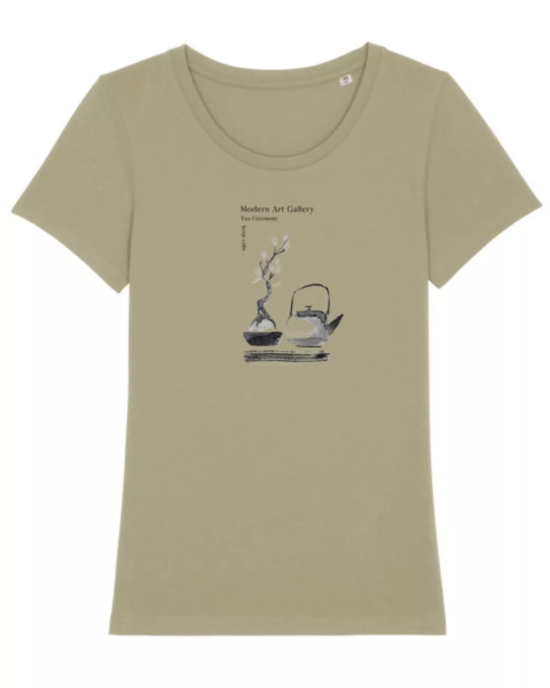 Artdesign - Biofair - Softes Und Weiches Shirt / Tea Ceremony günstig online kaufen