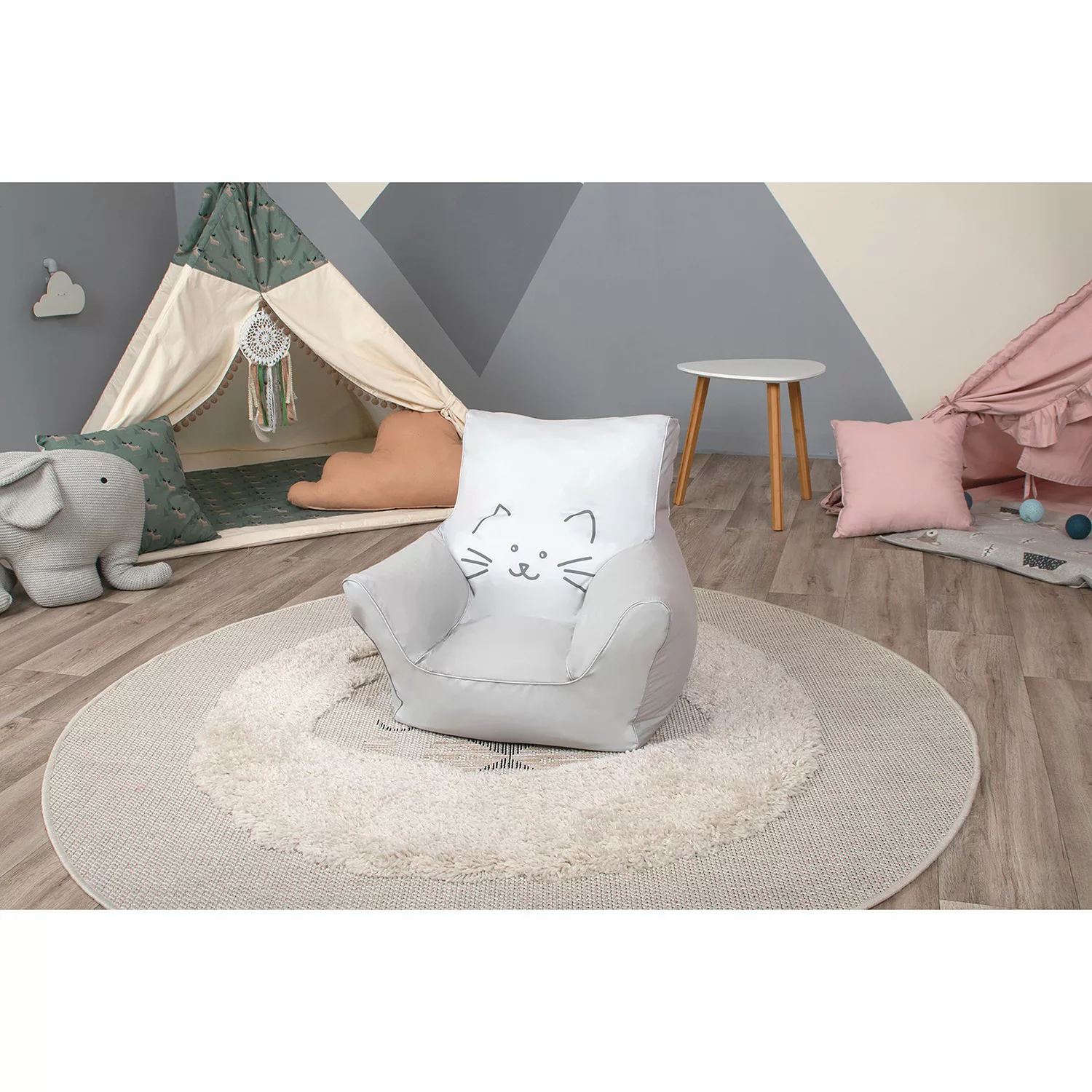 home24 Kindersitzsack Katze Lilli günstig online kaufen