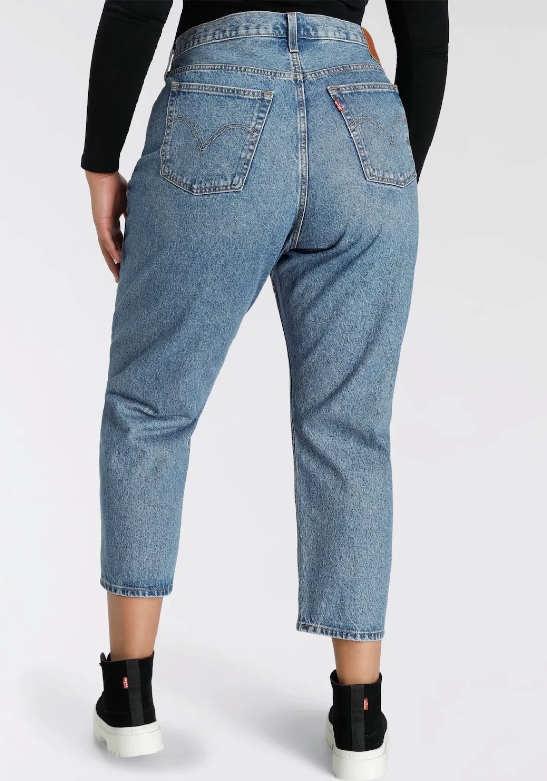 Levi's® Plus 7/8-Jeans 501® CROP in klassischer Leibhöhe günstig online kaufen