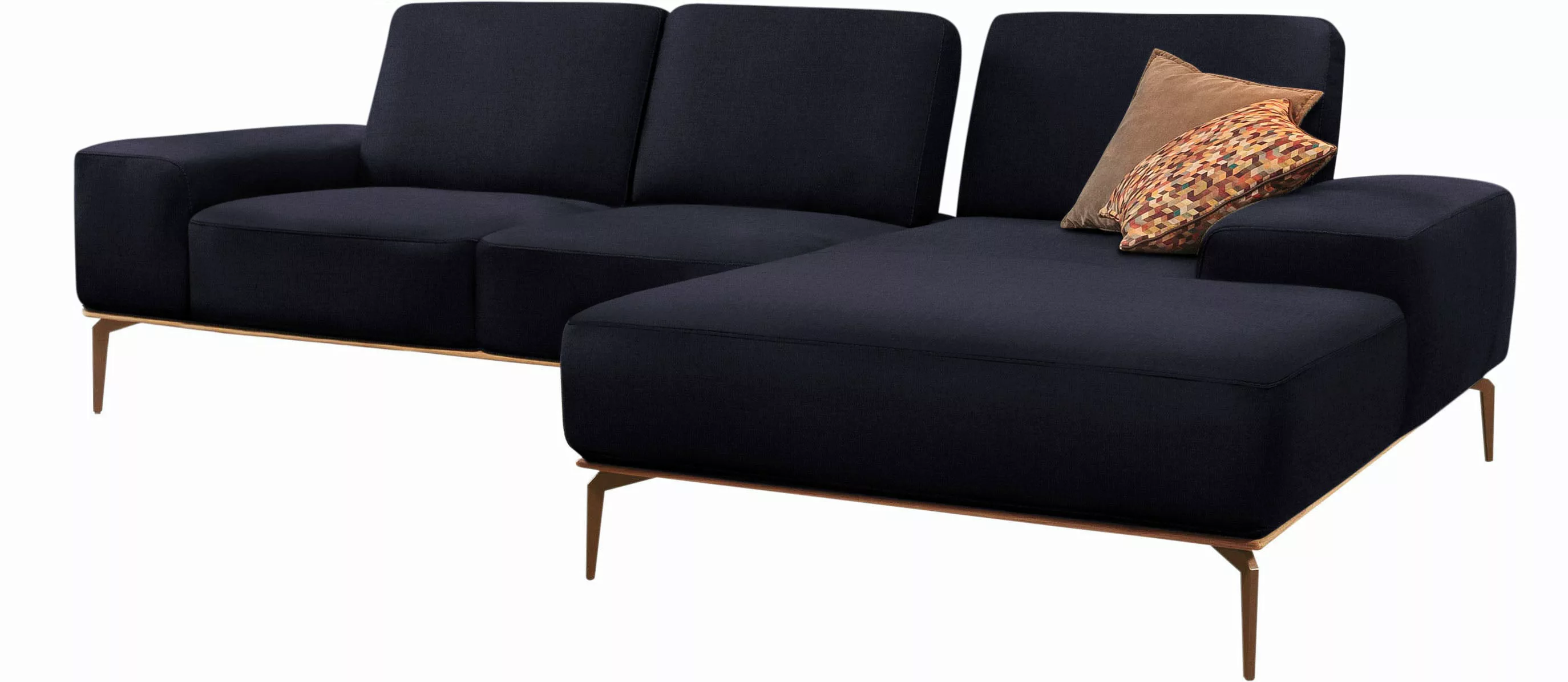 W.SCHILLIG Ecksofa "run, Designsofa mit tollem Sitzkomfort, bequem, L-Form" günstig online kaufen