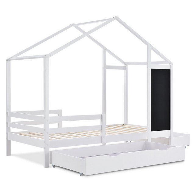 Fine Life Pro Kinderbett Kinderbett-01 (Hausbett 90 x 200 cm, Holzbett mit günstig online kaufen