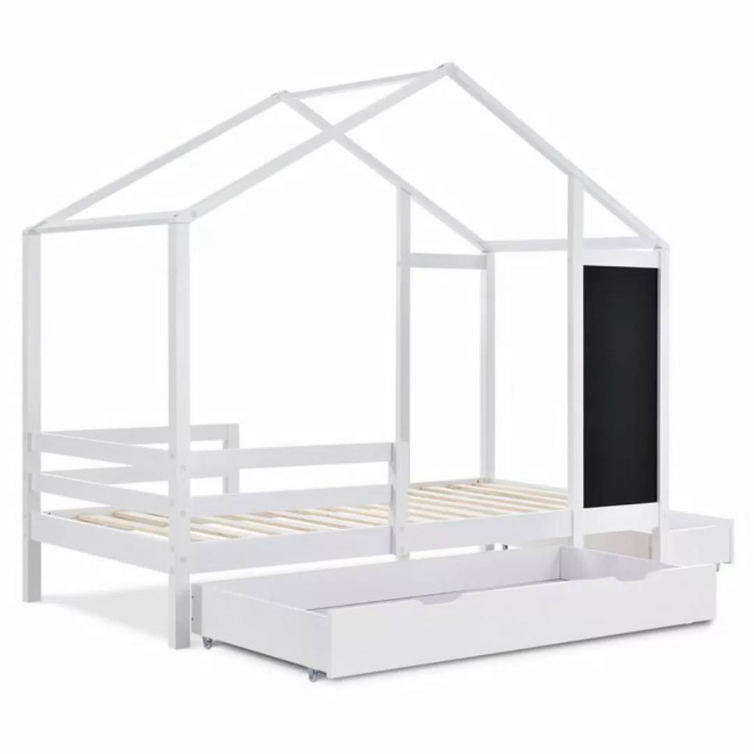 Fine Life Pro Kinderbett Kinderbett-01 (Hausbett 90 x 200 cm, Holzbett mit günstig online kaufen