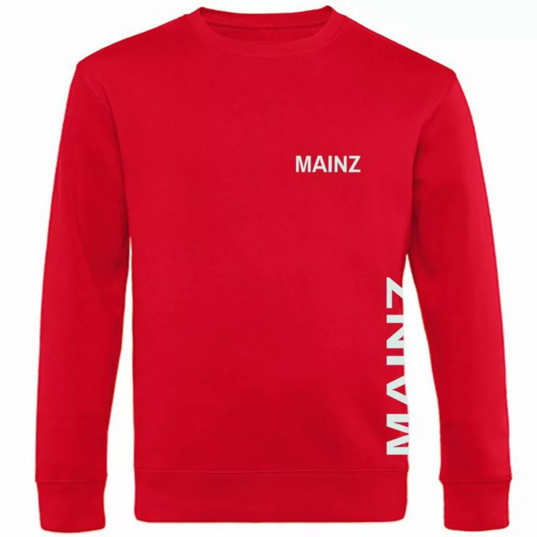 multifanshop Sweatshirt Mainz - Brust & Seite - Pullover günstig online kaufen