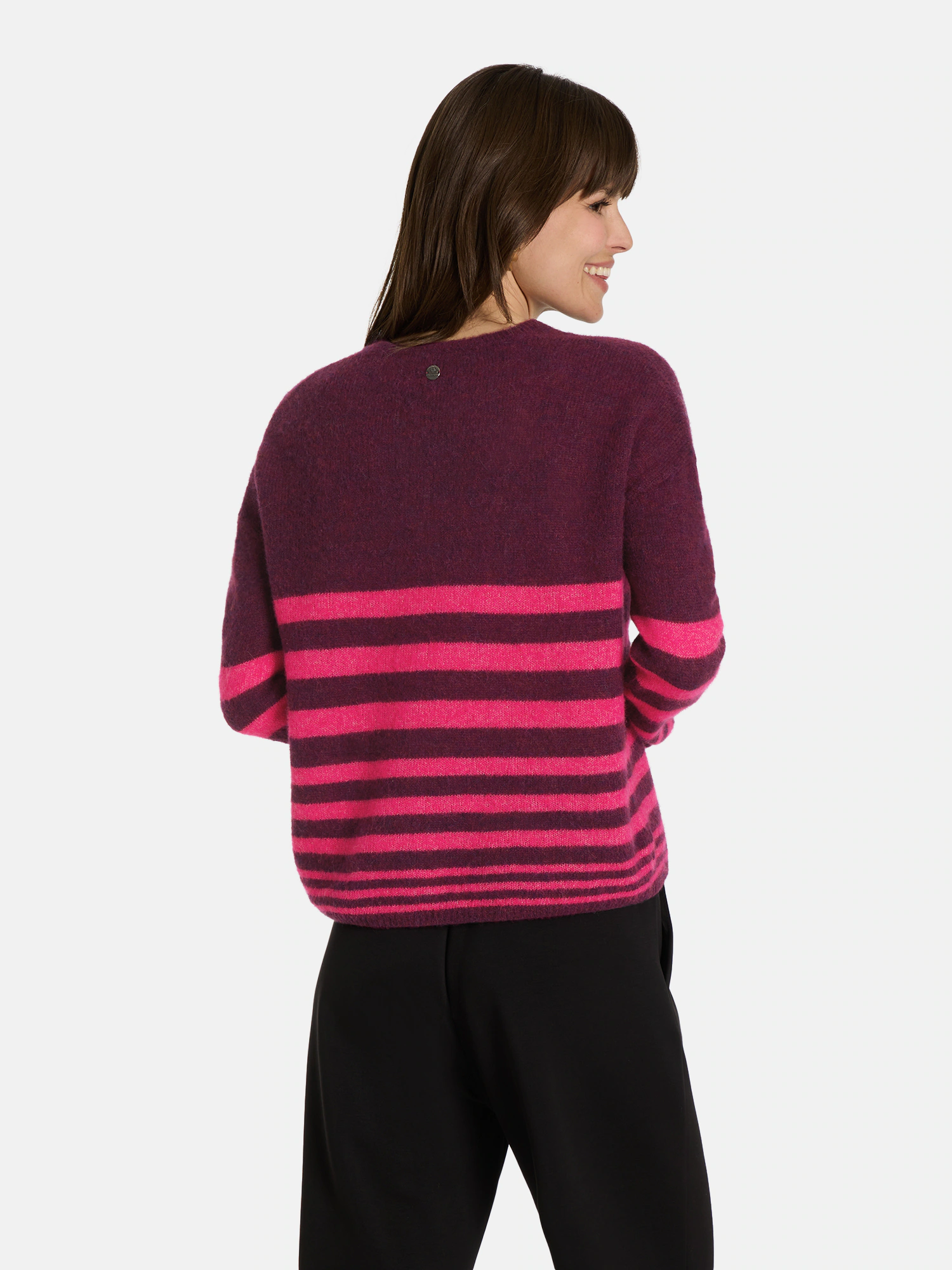 Lieblingsstück Strickpullover "Baberina", V-Neck mit Alpaka-Wolle günstig online kaufen