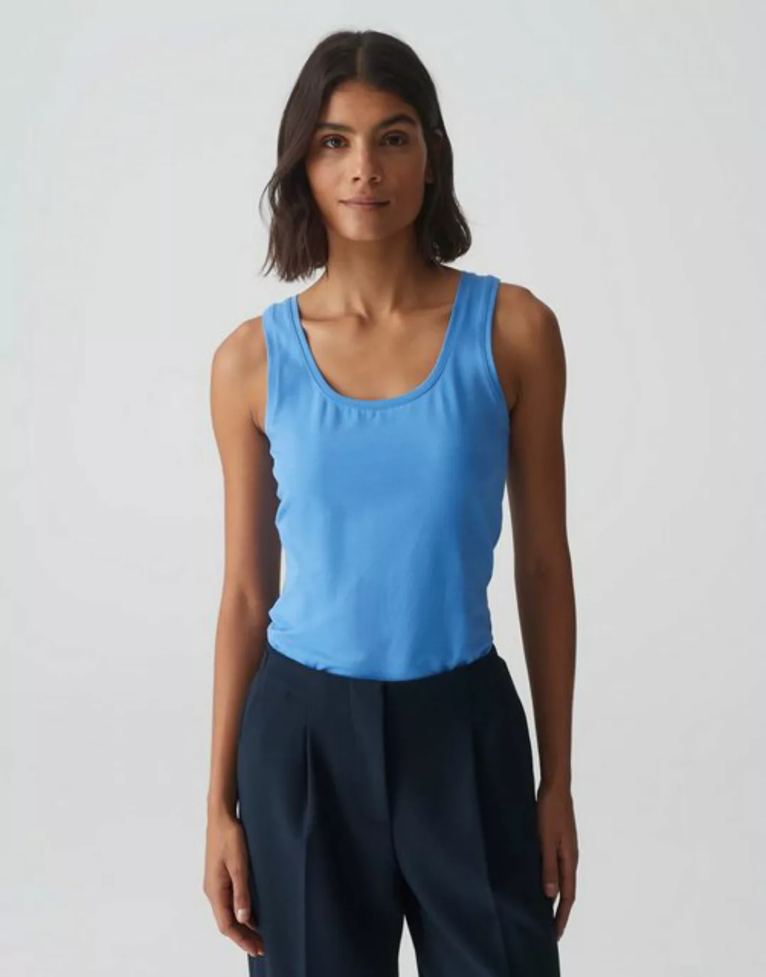 OPUS Trägertop Tanktop IMILIA Slim aus BCI Cotton Mix günstig online kaufen