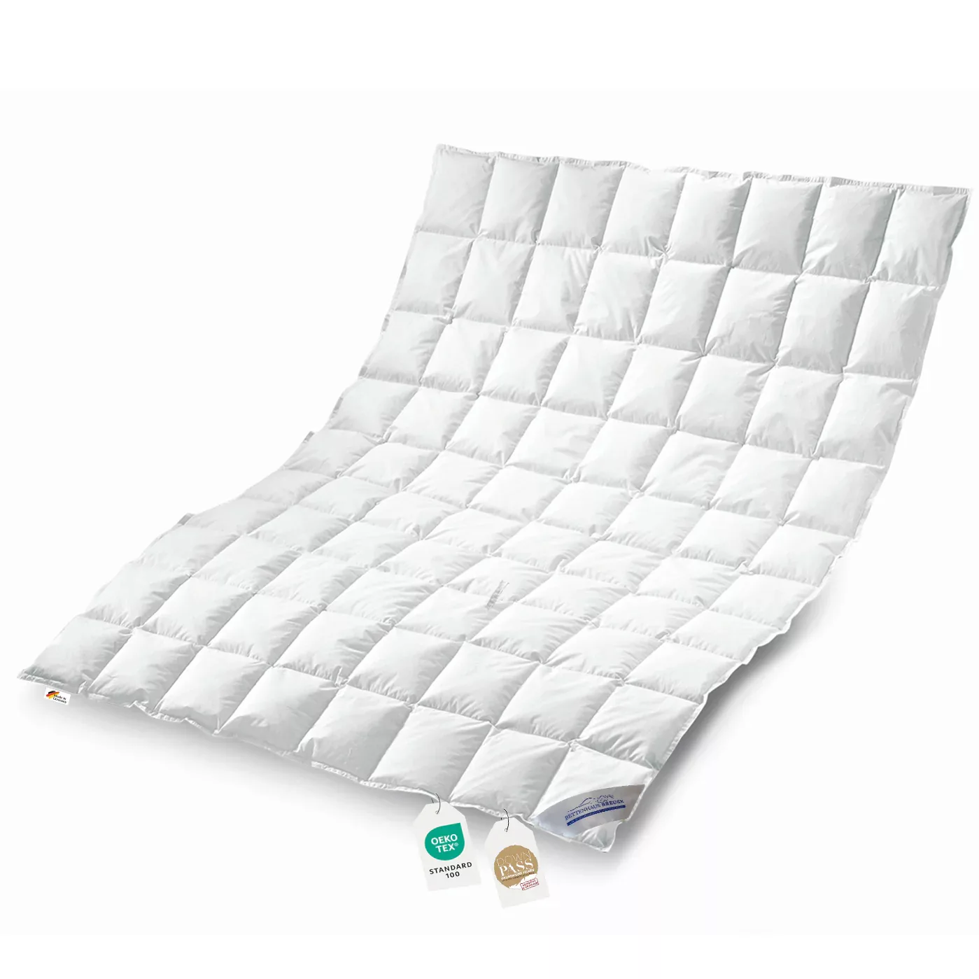 Daunenpass Sommer Daunen Bettdecke Sommerbett Sommerdecke 360g 200x200 günstig online kaufen