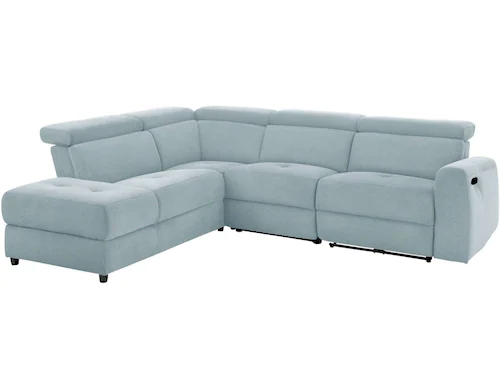 Home affaire Ecksofa "Sentrano, L-Form,", 273 cm, man. o. elektr. Relaxfunk günstig online kaufen