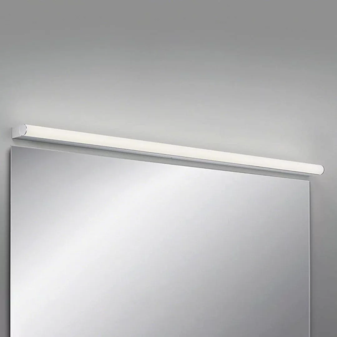 LED Wandleuchte Ponto-S in Chrom und Weiß 20W 1940lm IP44 günstig online kaufen