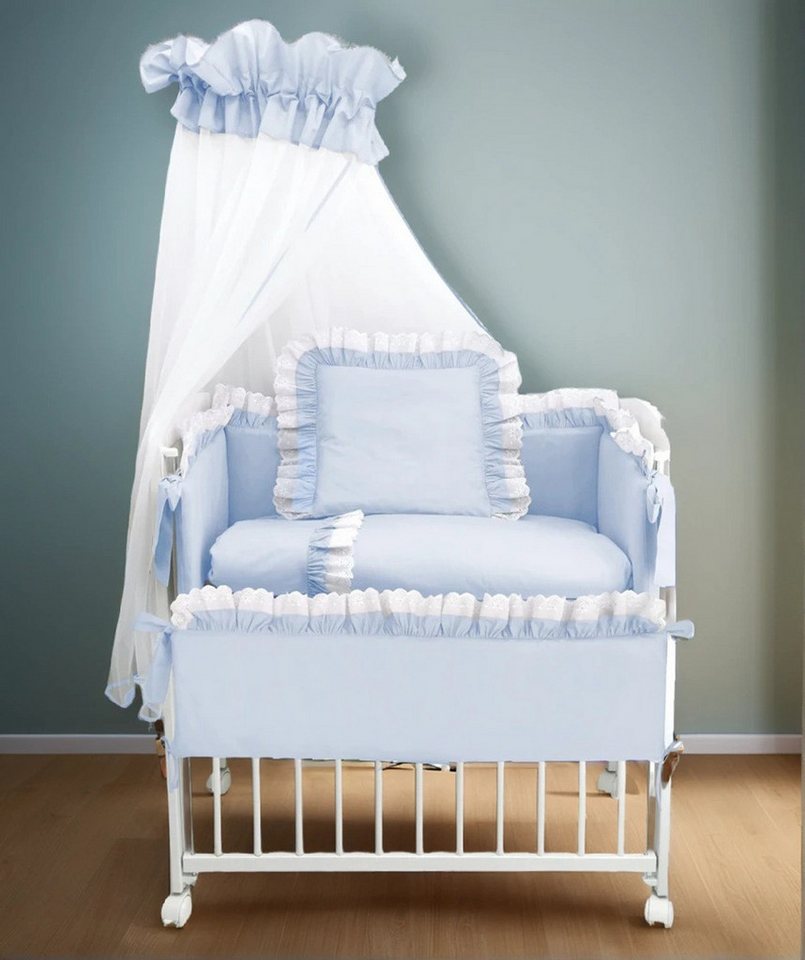 Babyhafen Beistellbett Mobiles Babybett 40x90 mit Rollen komplett Matratze günstig online kaufen